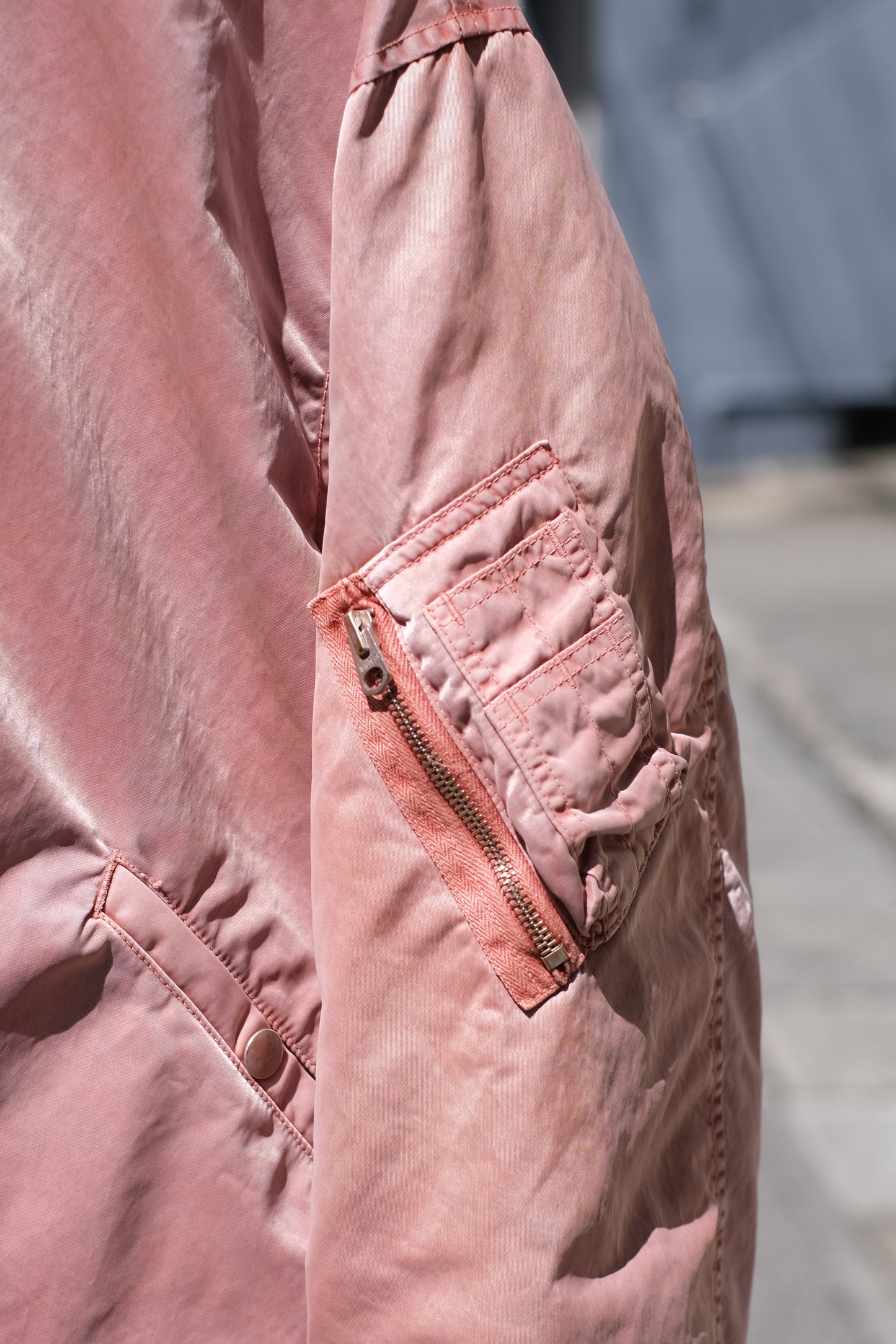 INNAT "HAND DYED BOMBER JACKET" / インアット "手染めボンバージャケット"