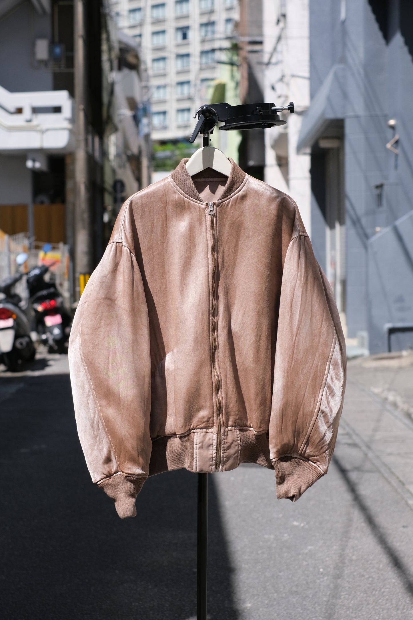 INNAT "HAND DYED BOMBER JACKET" / インアット "手染めボンバージャケット"