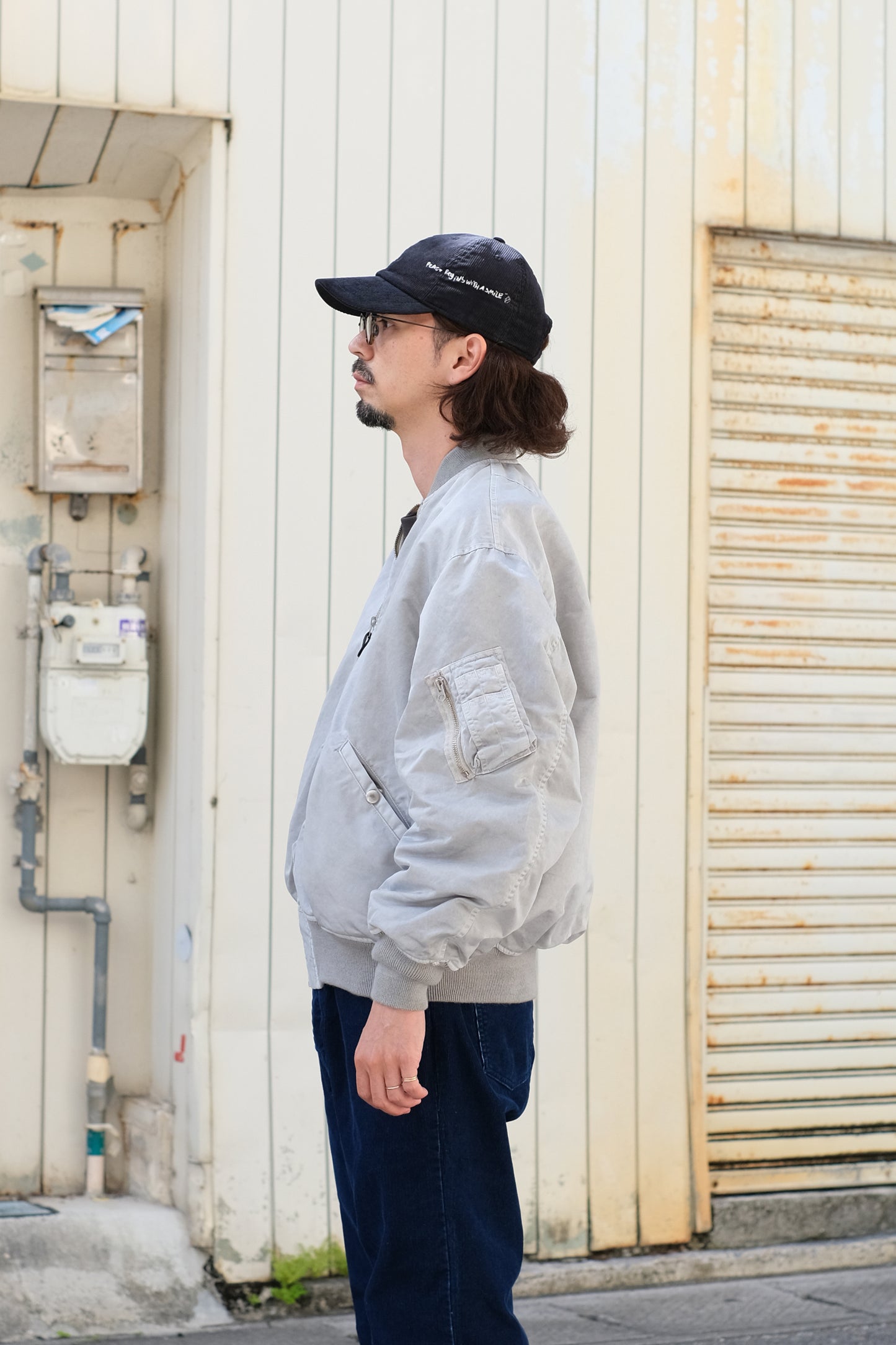 INNAT "HAND DYED BOMBER JACKET" / インアット "手染めボンバージャケット"