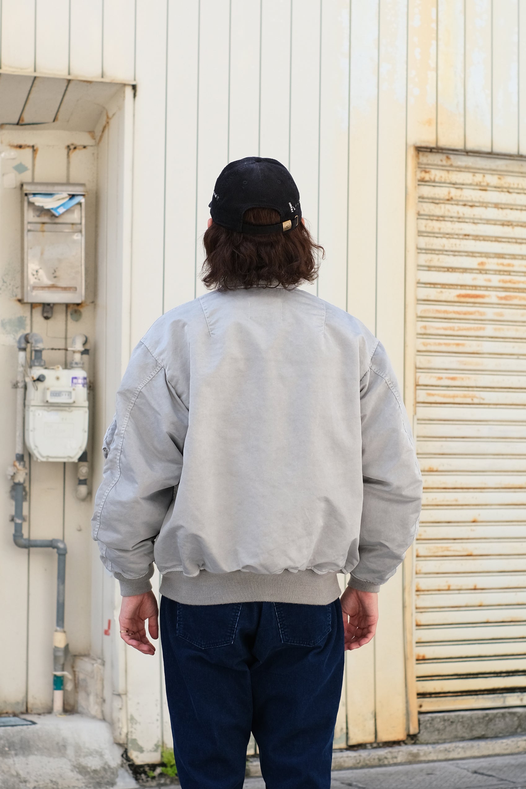 INNAT HAND-DYED BOMBER JACKET サイズ2 インアット 