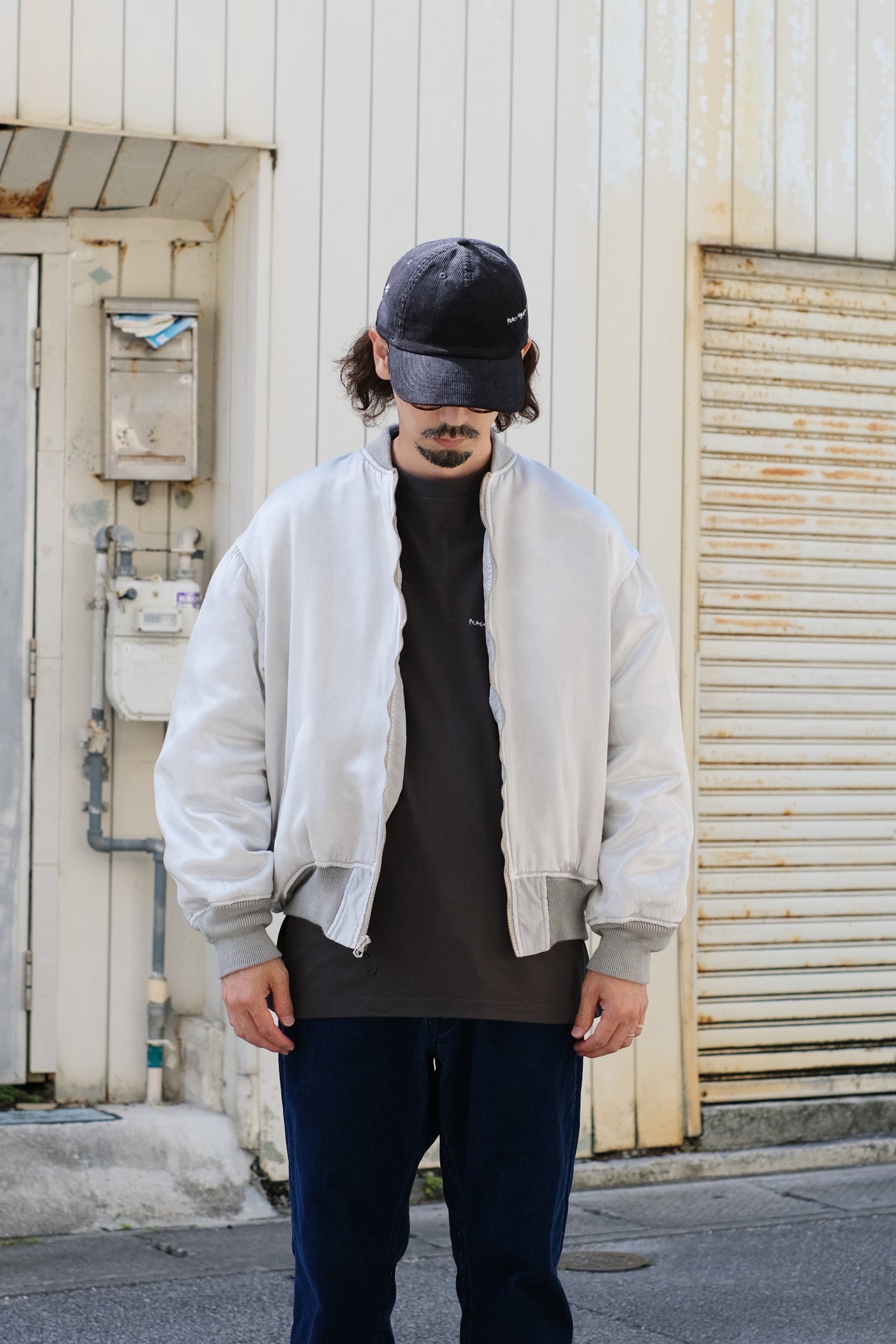 INNAT "HAND DYED BOMBER JACKET" / インアット "手染めボンバージャケット"