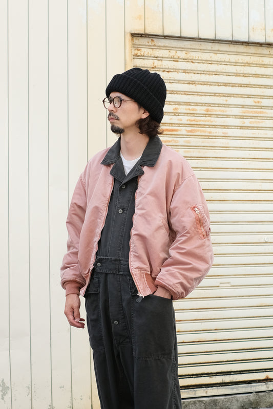 INNAT "HAND DYED BOMBER JACKET" / インアット "手染めボンバージャケット"