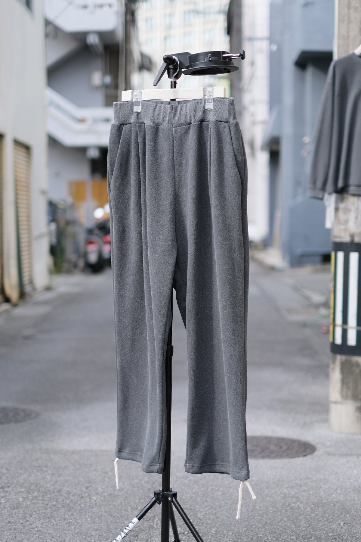 SANDINISTA "Vintage Easy Fit Tuck Sweatpants" / サンディニスタ "ヴィンテージ風タック入りスウェットパンツ"