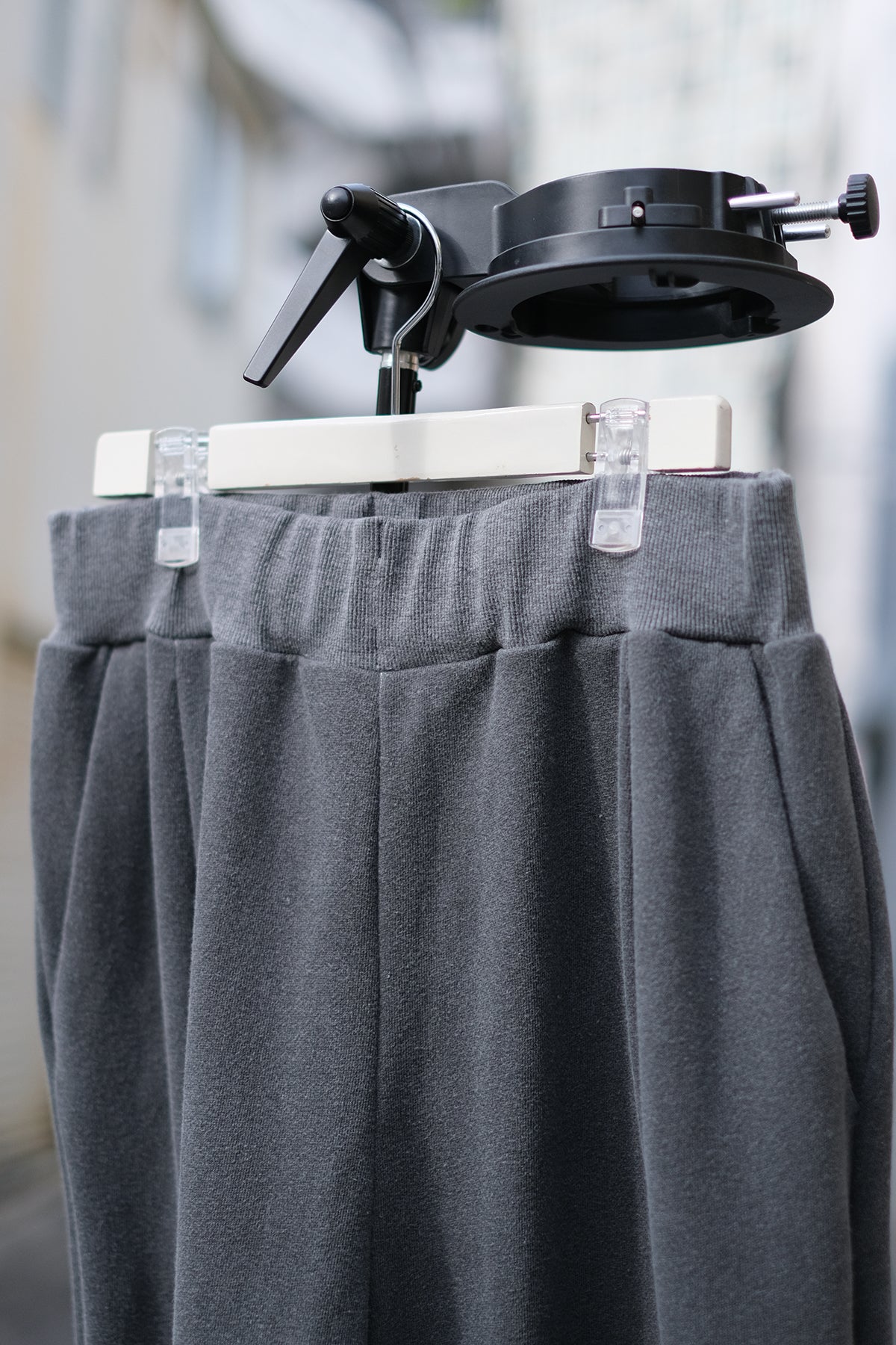 SANDINISTA "Vintage Easy Fit Tuck Sweatpants" / サンディニスタ "ヴィンテージ風タック入りスウェットパンツ"