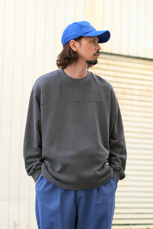 SANDINISTA "Vintage Vintage Football Sweatshirt" / サンディニスタ "ヴィンテージ風トレーナー"