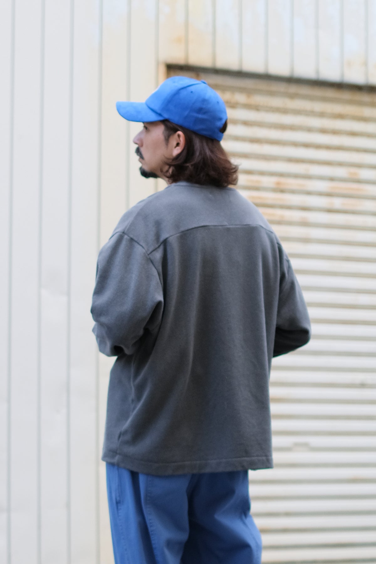 SANDINISTA "Vintage Vintage Football Sweatshirt" / サンディニスタ "ヴィンテージ風トレーナー"