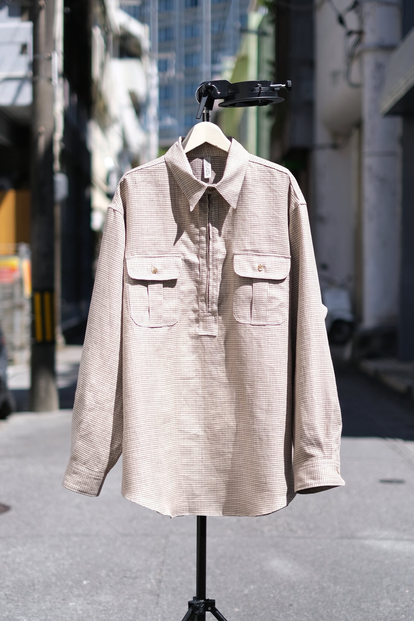 【別注】HEALTH "Half Zip Shirts #1" / ヘルス "ハーフジップシャツ"