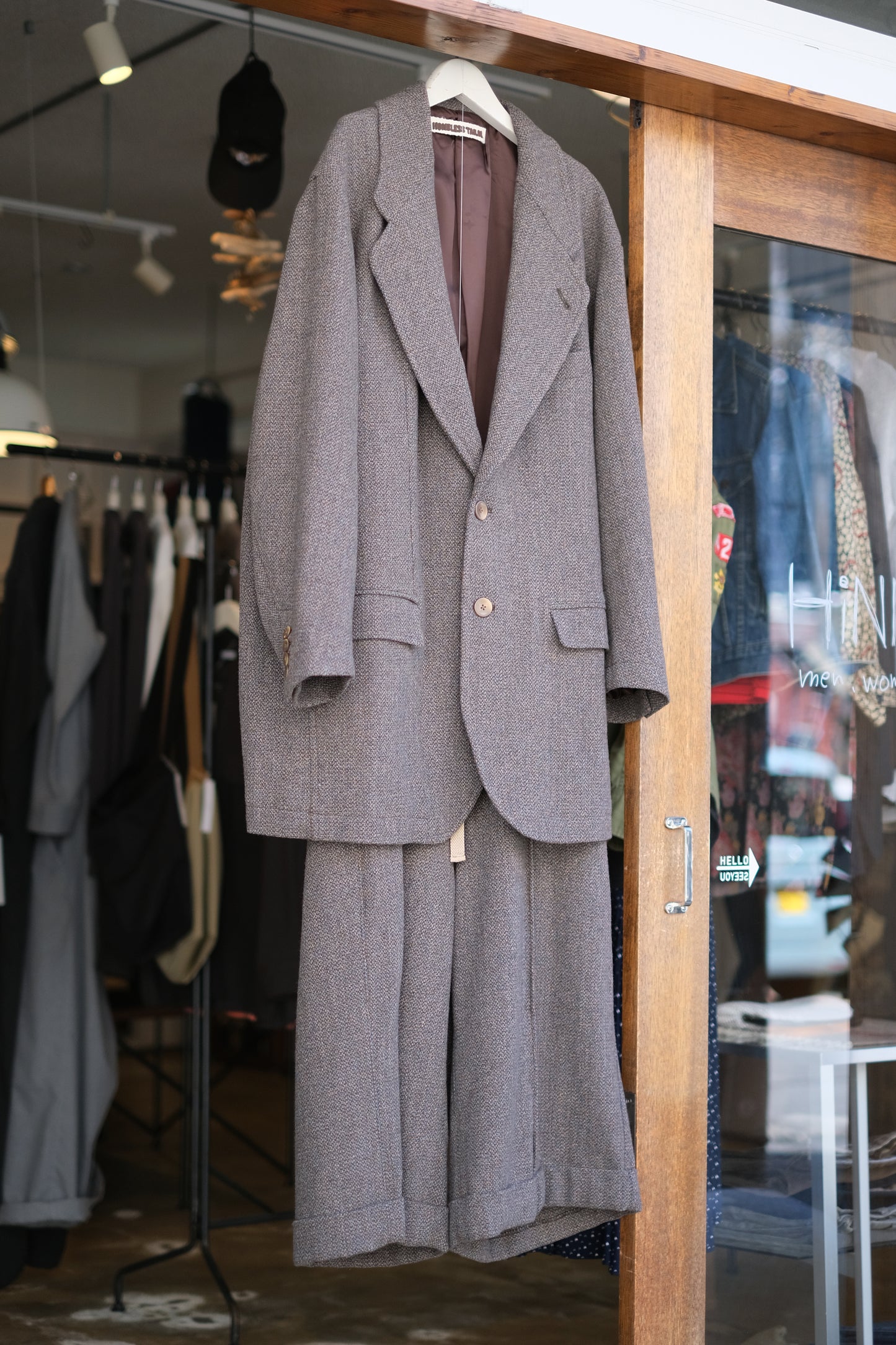 HOMELESS TAILOR " WOOL SET UP" / ホームレステイラー "ウールセットアップ"