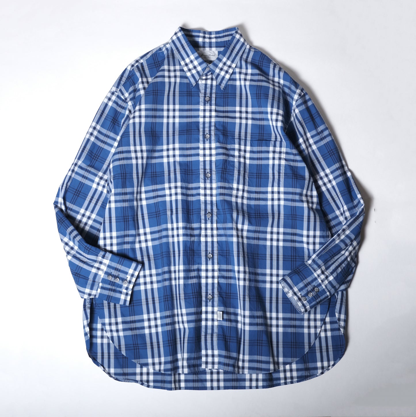 ■在庫あり■ Marvine Pontiak Shirt Makers "3 Button Regular Collar SH"/マービンポンティアックシャツメーカーズ"3ボタンレギュラーカラーシャツ"