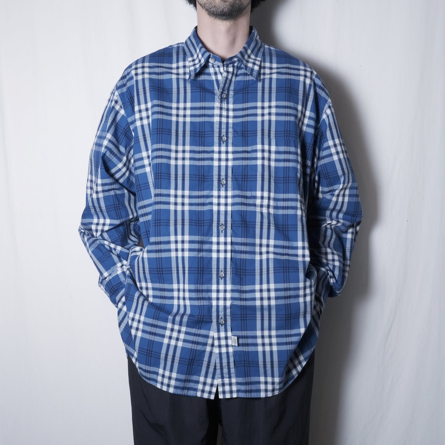 ■在庫あり■ Marvine Pontiak Shirt Makers "3 Button Regular Collar SH"/マービンポンティアックシャツメーカーズ"3ボタンレギュラーカラーシャツ"