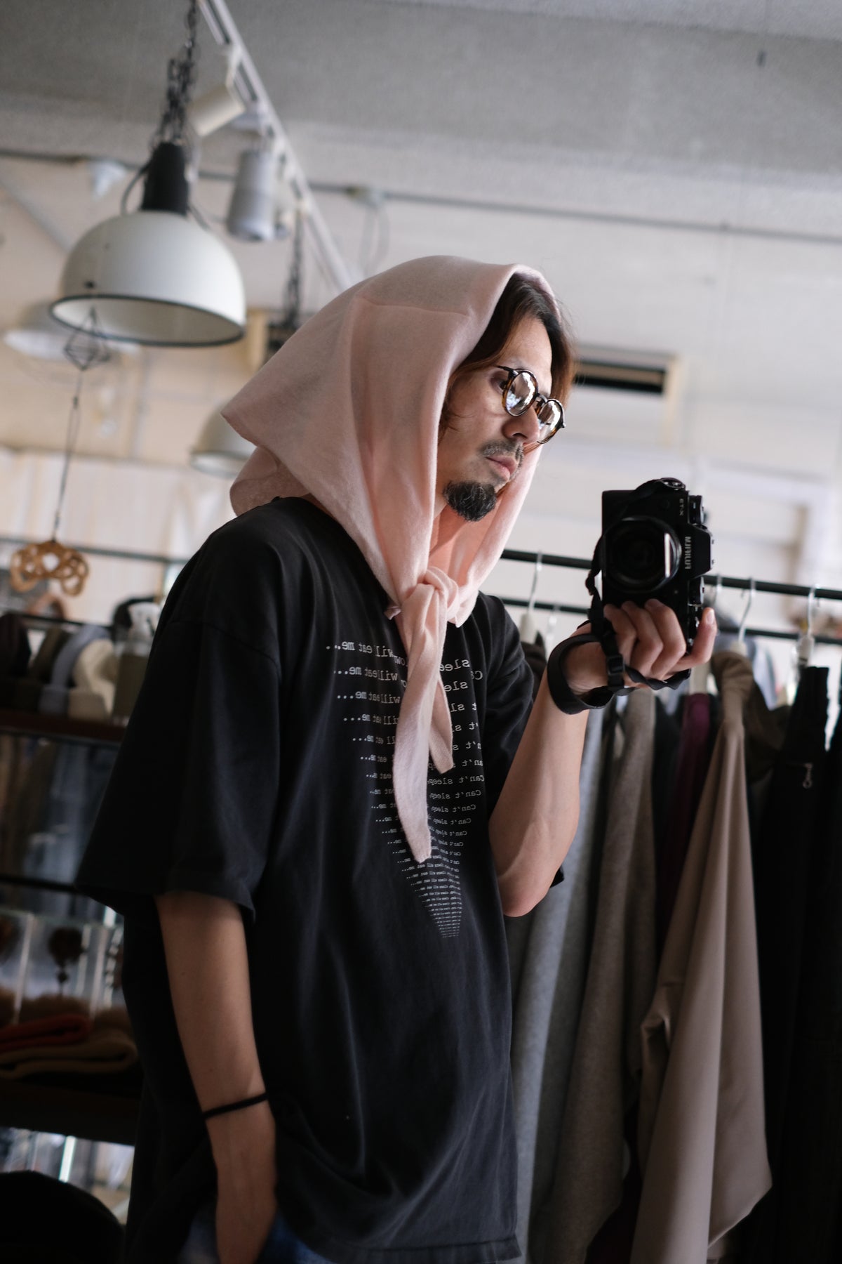 RACAL "Cashmere Ear Scarf" / ラカル"カシミアスカーフ"