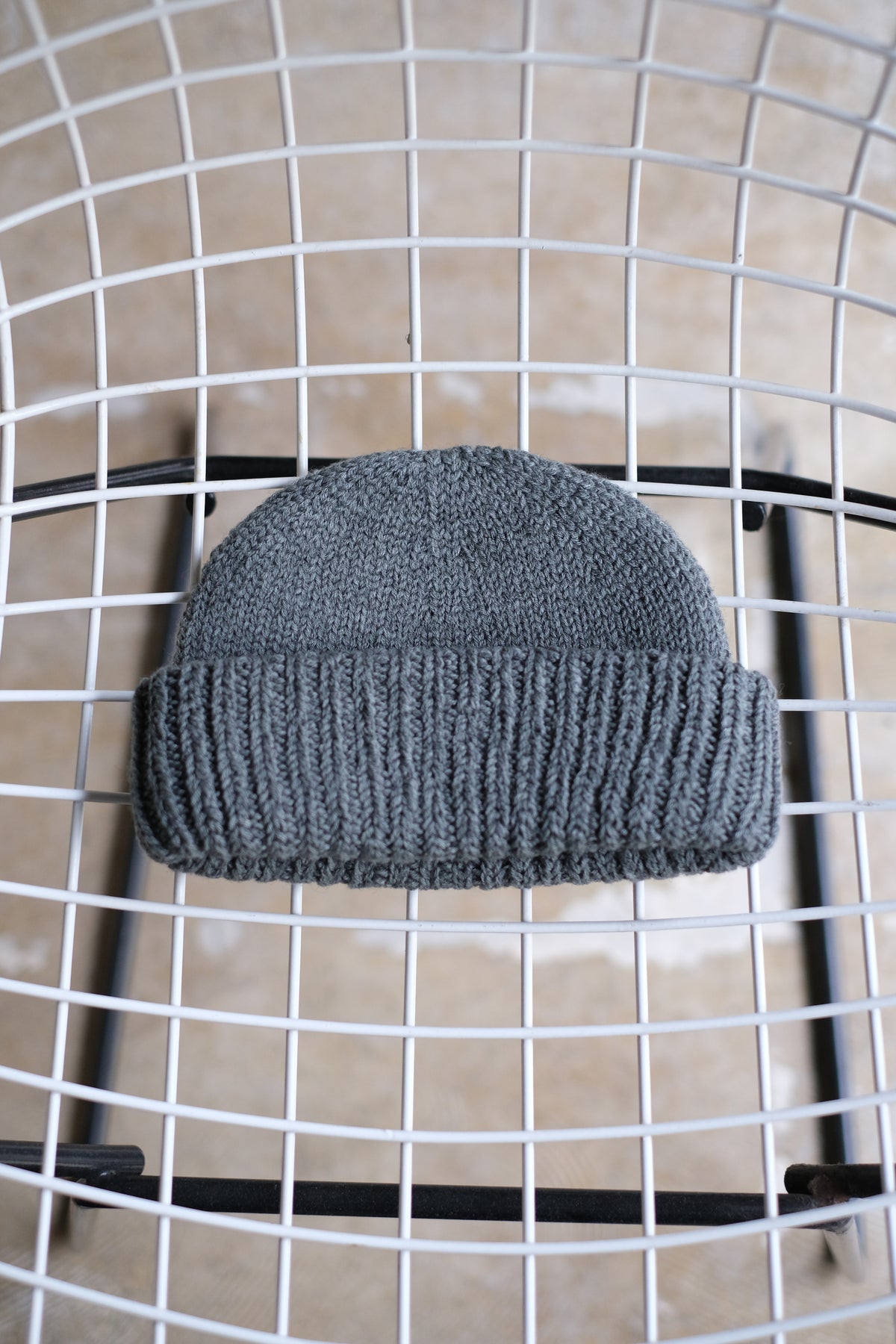 RACAL "Mesh Line Knit Bucket Hat"