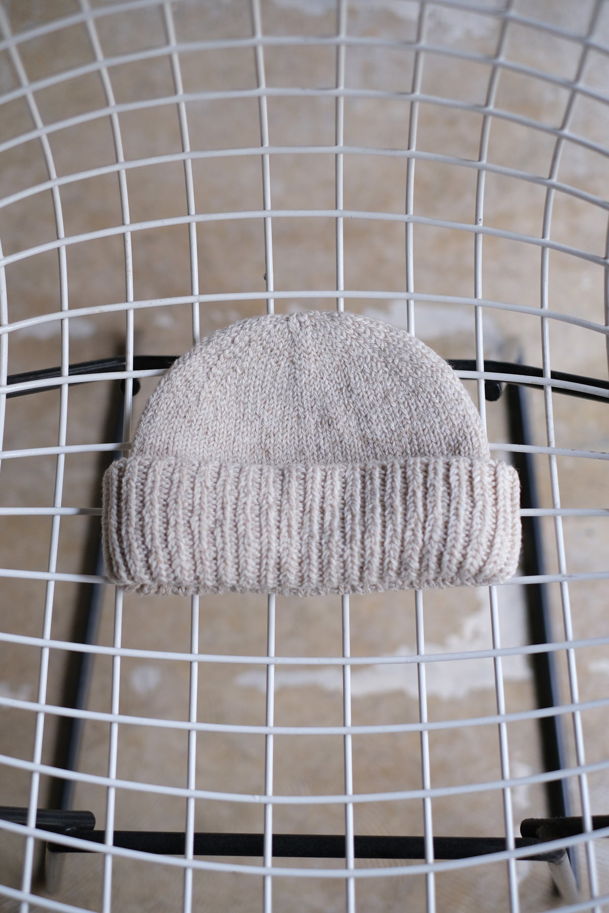 RACAL "Mesh Line Knit Bucket Hat"