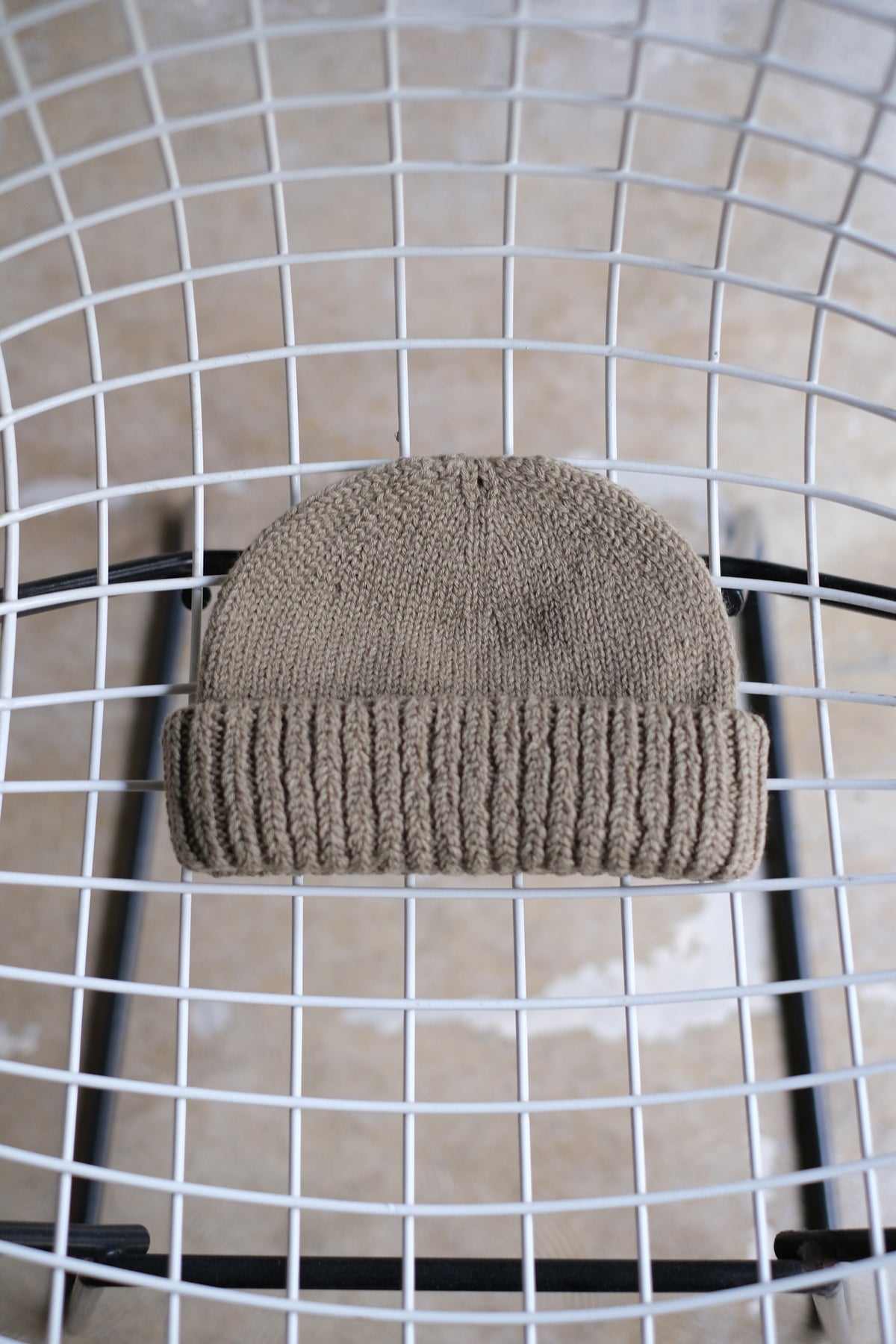 RACAL "Mesh Line Knit Bucket Hat"