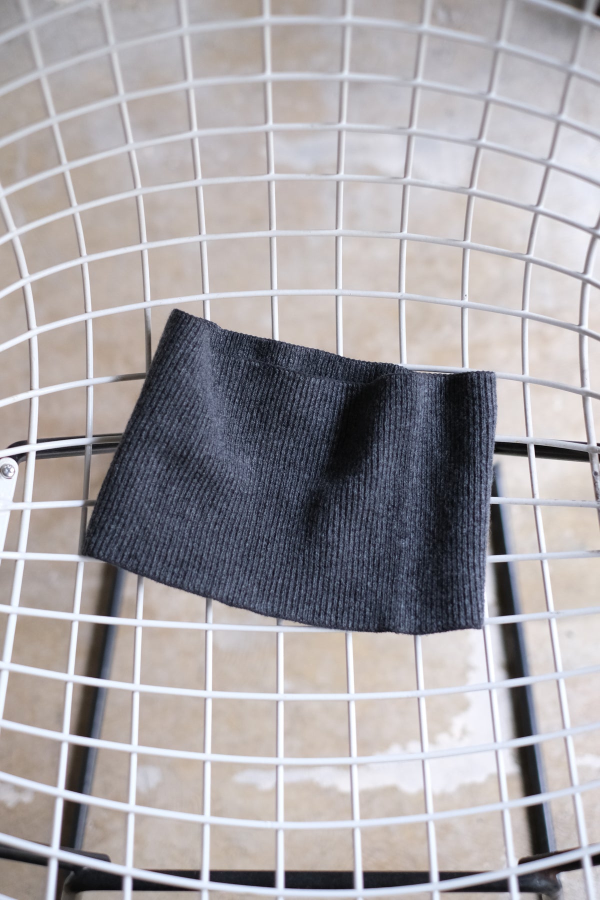 RACAL "Mesh Line Knit Bucket Hat"