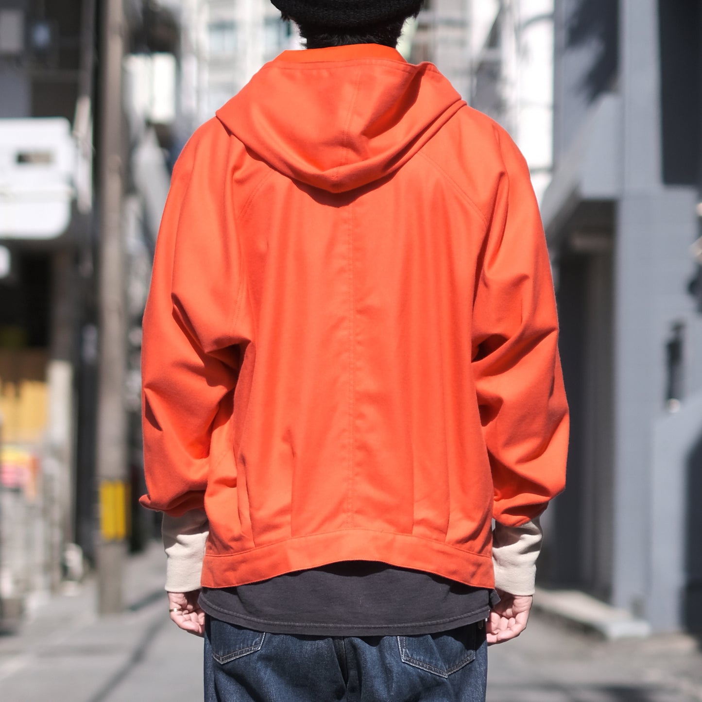 HOMELESS TAILOR "BATTEN HOODIE" 