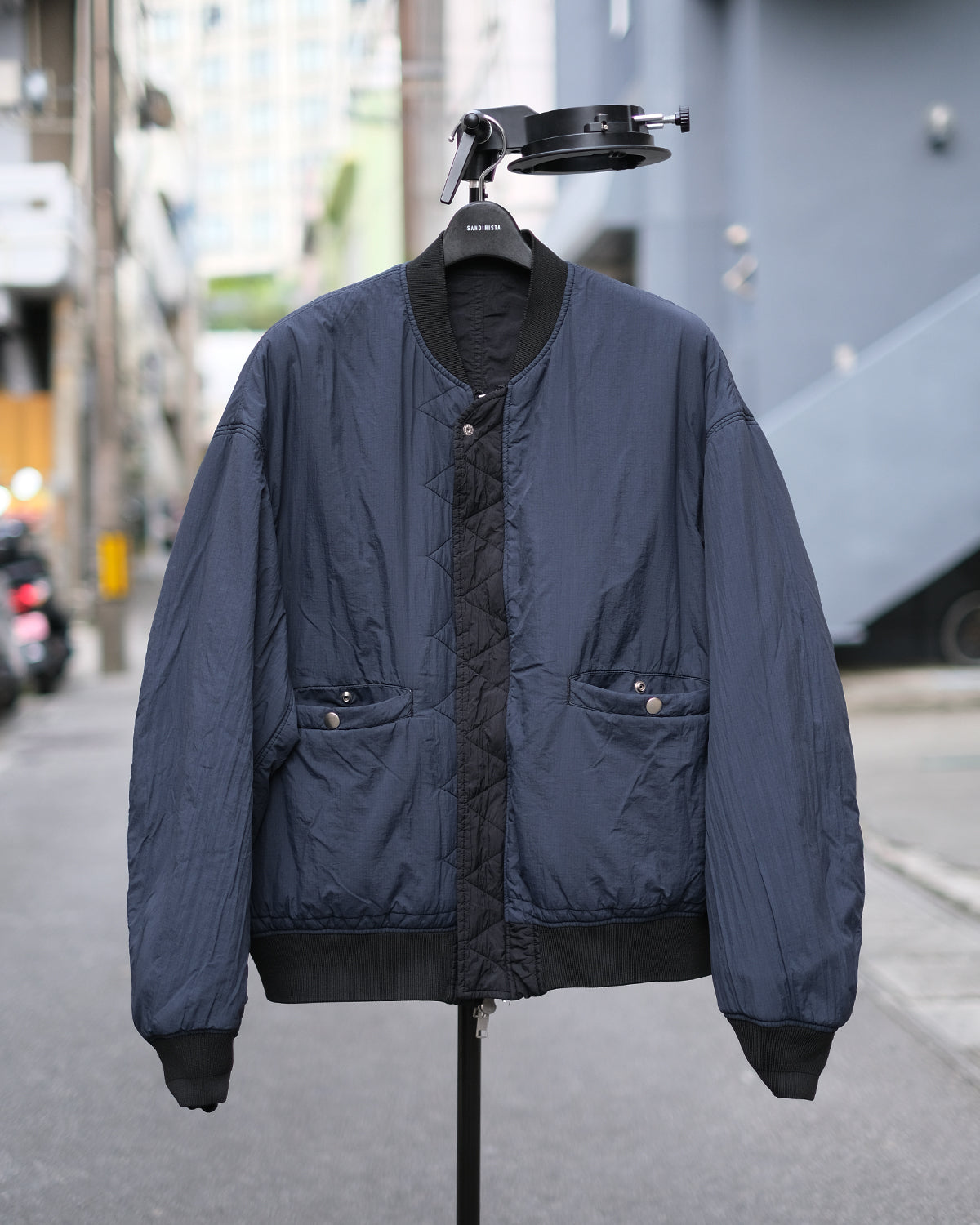 SANDINISTA "MA-1 - Overdyed" / サンディニスタ "MA-1ミリタリージャケット"