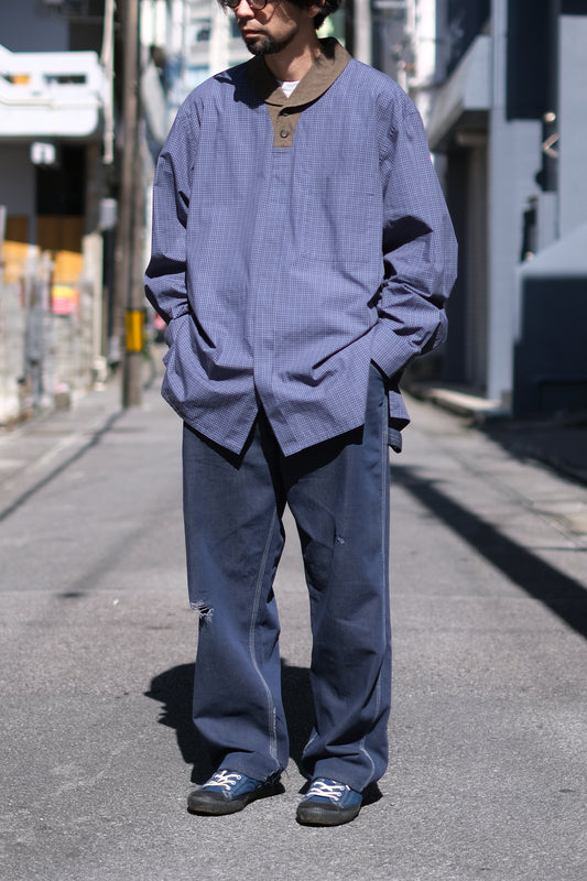 ■在庫あり■ Marvine Pontiak Shirt Makers "Shawl Coller SH"/ マービンポンティアックシャツメーカーズ"ショールカラーシャツ"