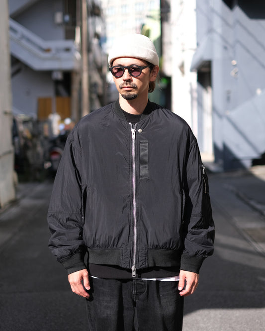 SANDINISTA "MA-1 - Overdyed" / サンディニスタ "MA-1ミリタリージャケット"