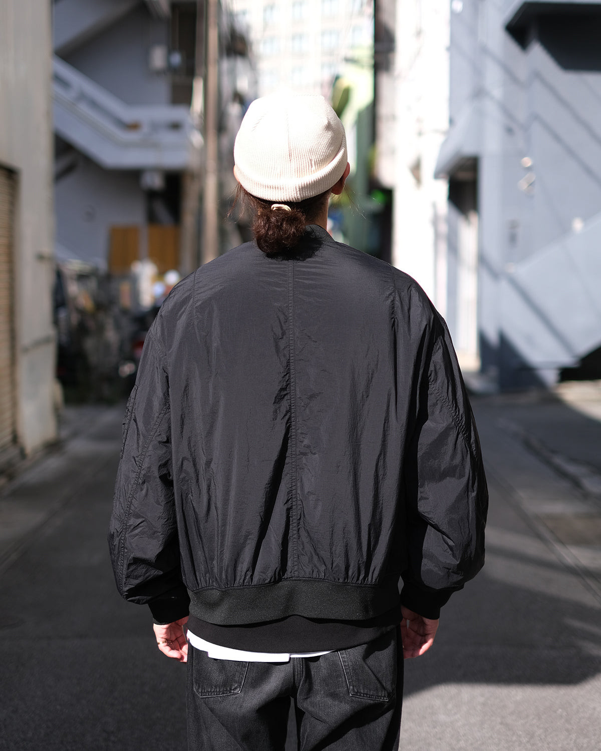 SANDINISTA "MA-1 - Overdyed" / サンディニスタ "MA-1ミリタリージャケット"