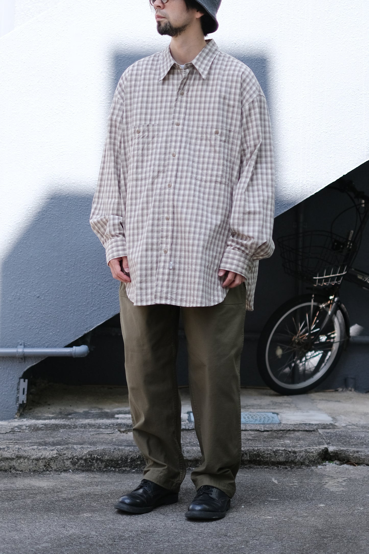 ■在庫あり■ Marvine Pontiak Shirt Makers "Military SH"/ マービンポンティアックシャツメーカーズ "ミリタリーシャツ"