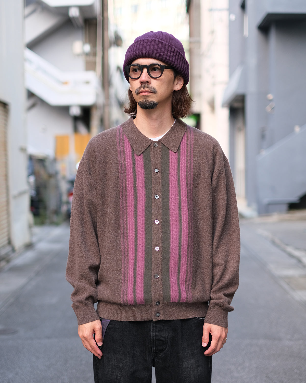 reverve "RV25W004" / リヴァーヴ "ニットシャツ"