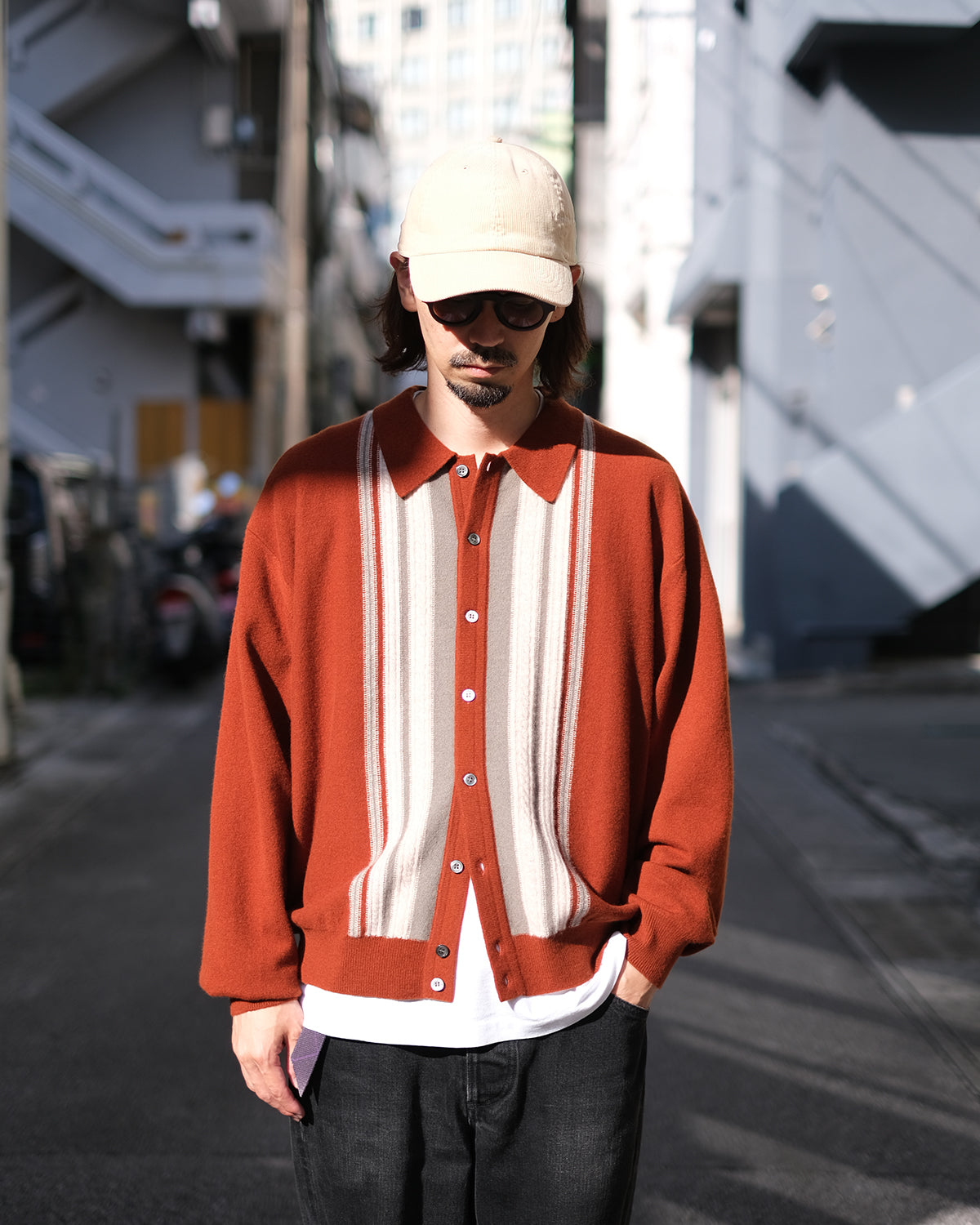 reverve "RV25W004" / リヴァーヴ "ニットシャツ"