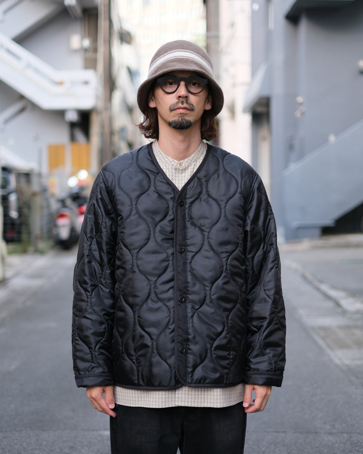 SANDINISTA "Quilted Liner Jacket" / サンディニスタ "ミリタリーライナージャケット"