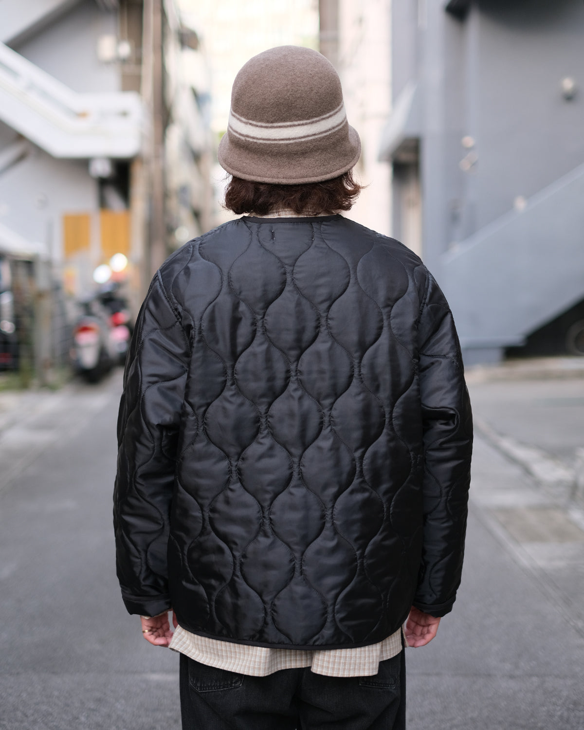 SANDINISTA "Quilted Liner Jacket" / サンディニスタ "ミリタリーライナージャケット"