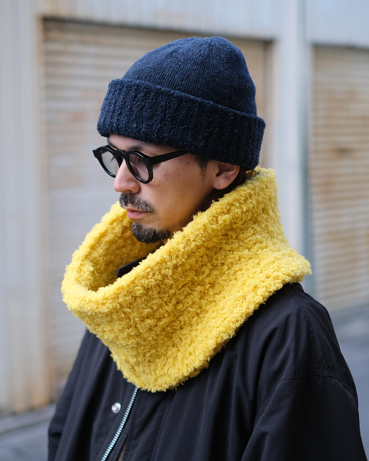 Bocodeco スヌード　ブラック ボコデコ 