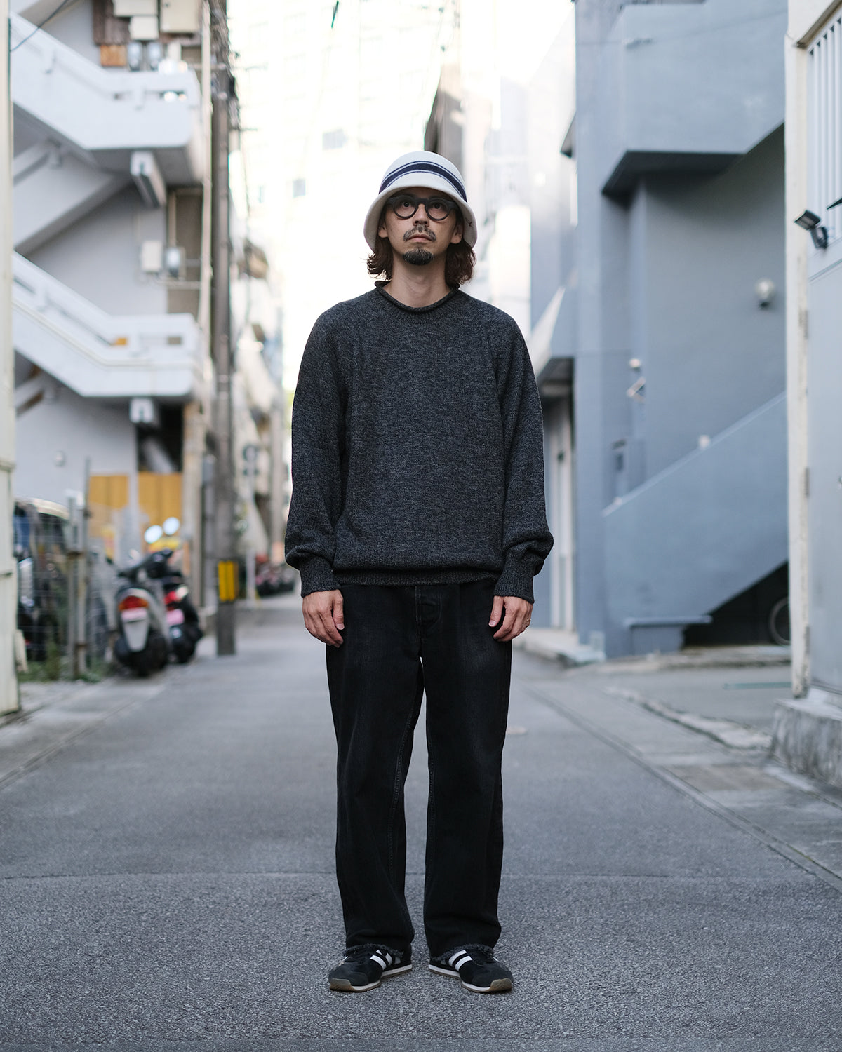 crepuscule "W/G Alpaca Pullover" / クレプスキュール "アルパカプルオーバー"