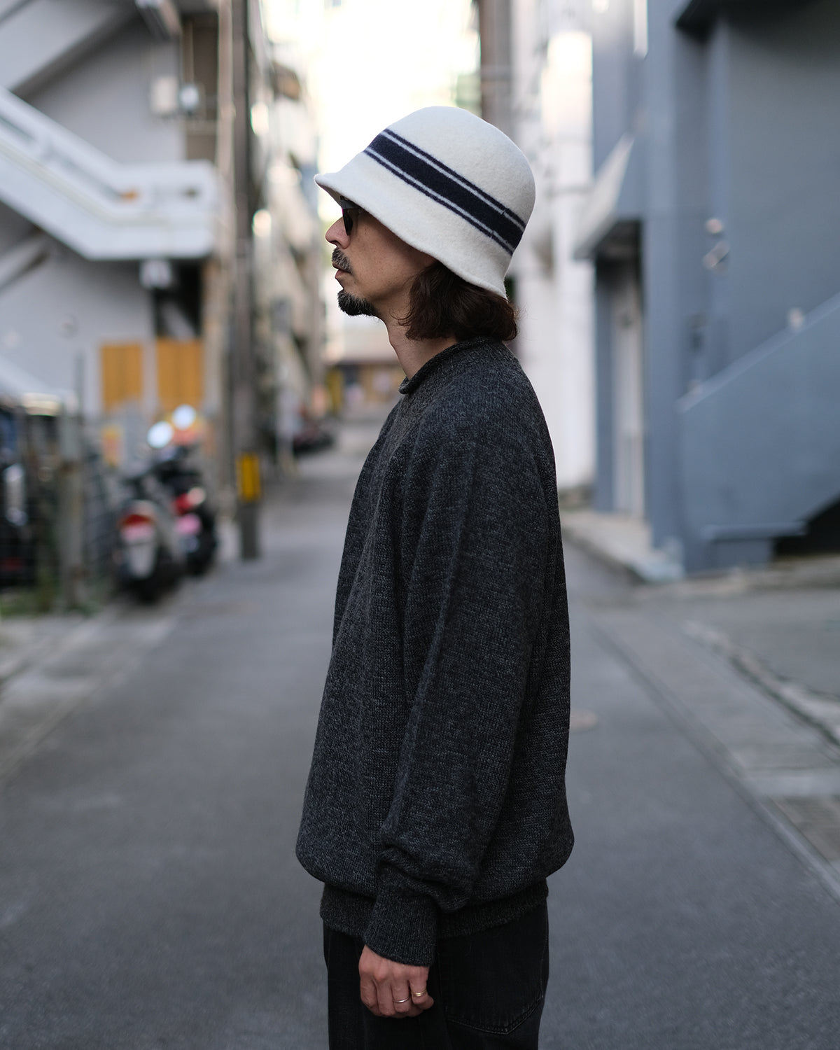 crepuscule "W/G Alpaca Pullover" / クレプスキュール "アルパカプルオーバー"