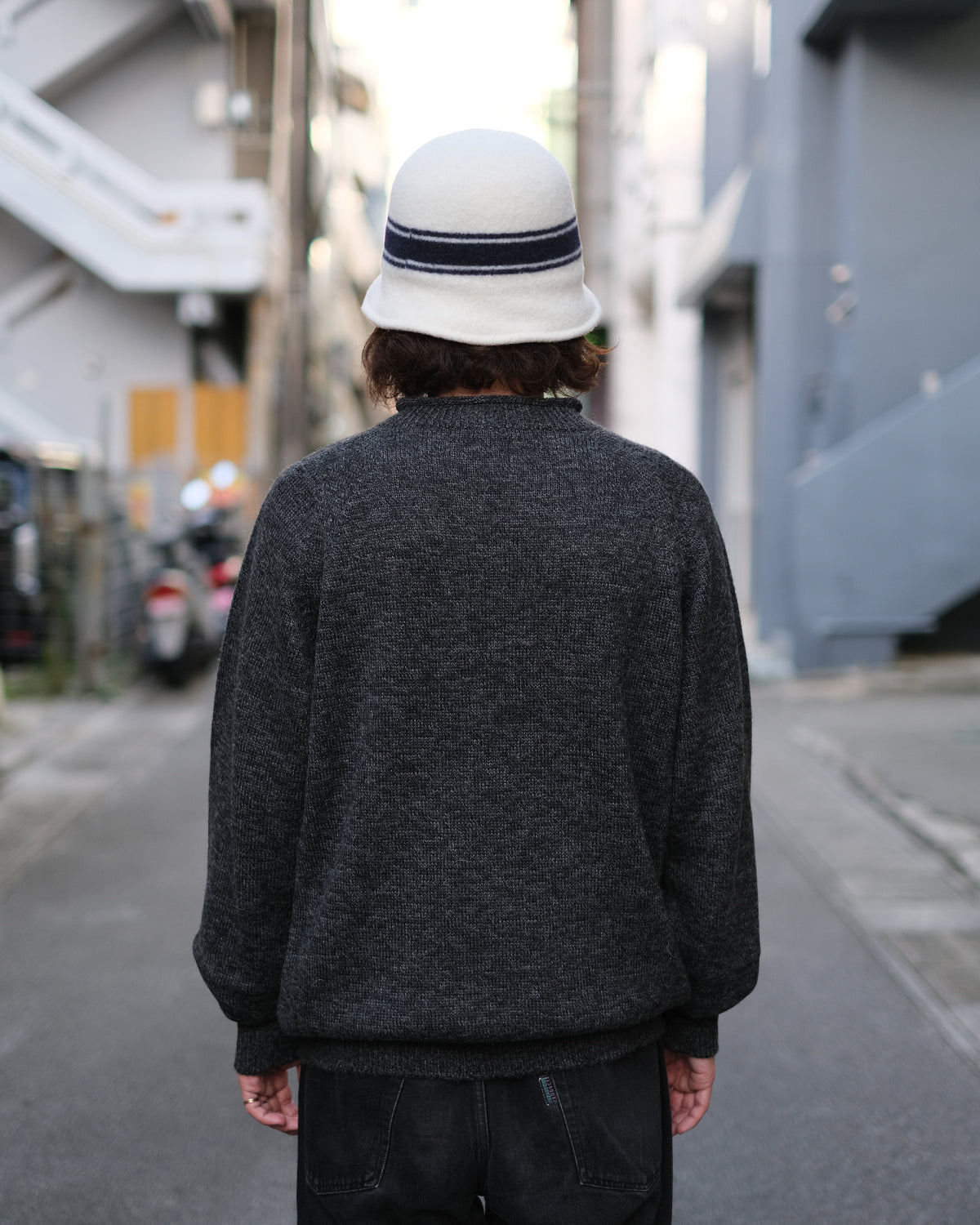 crepuscule "W/G Alpaca Pullover" / クレプスキュール "アルパカプルオーバー"