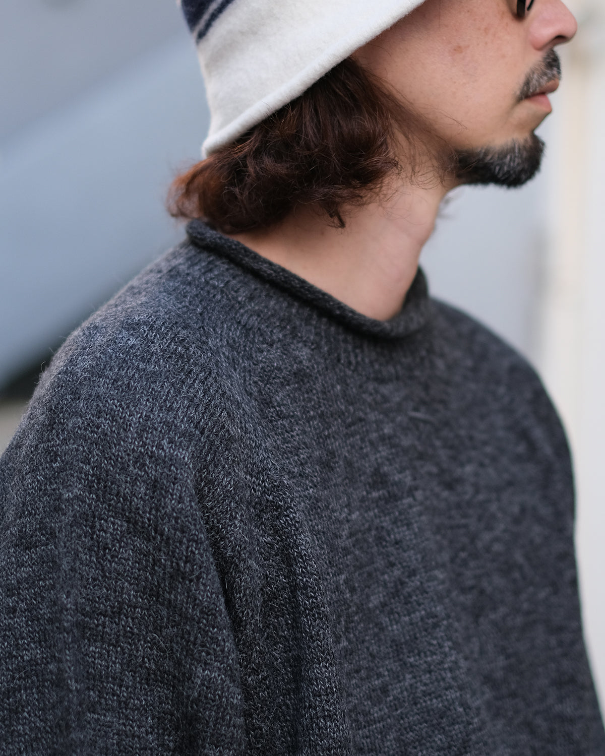 crepuscule "W/G Alpaca Pullover" / クレプスキュール "アルパカプルオーバー"