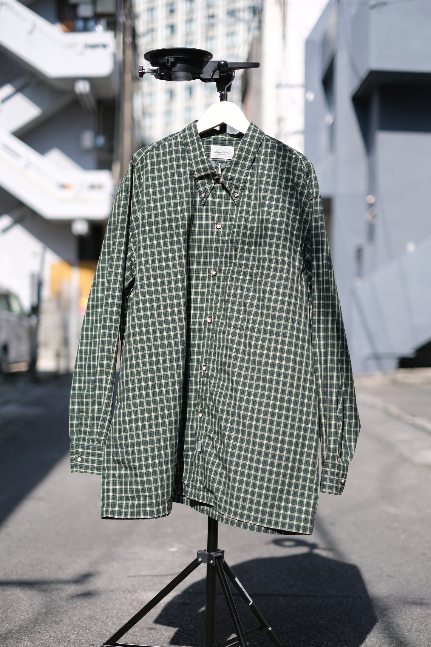 ■在庫あり■ Marvine Pontiak Shirt Makers "Relaxed B.D. SH"/ マービンポンティアックシャツメーカーズ"リラックスボタンダウンシャツ"