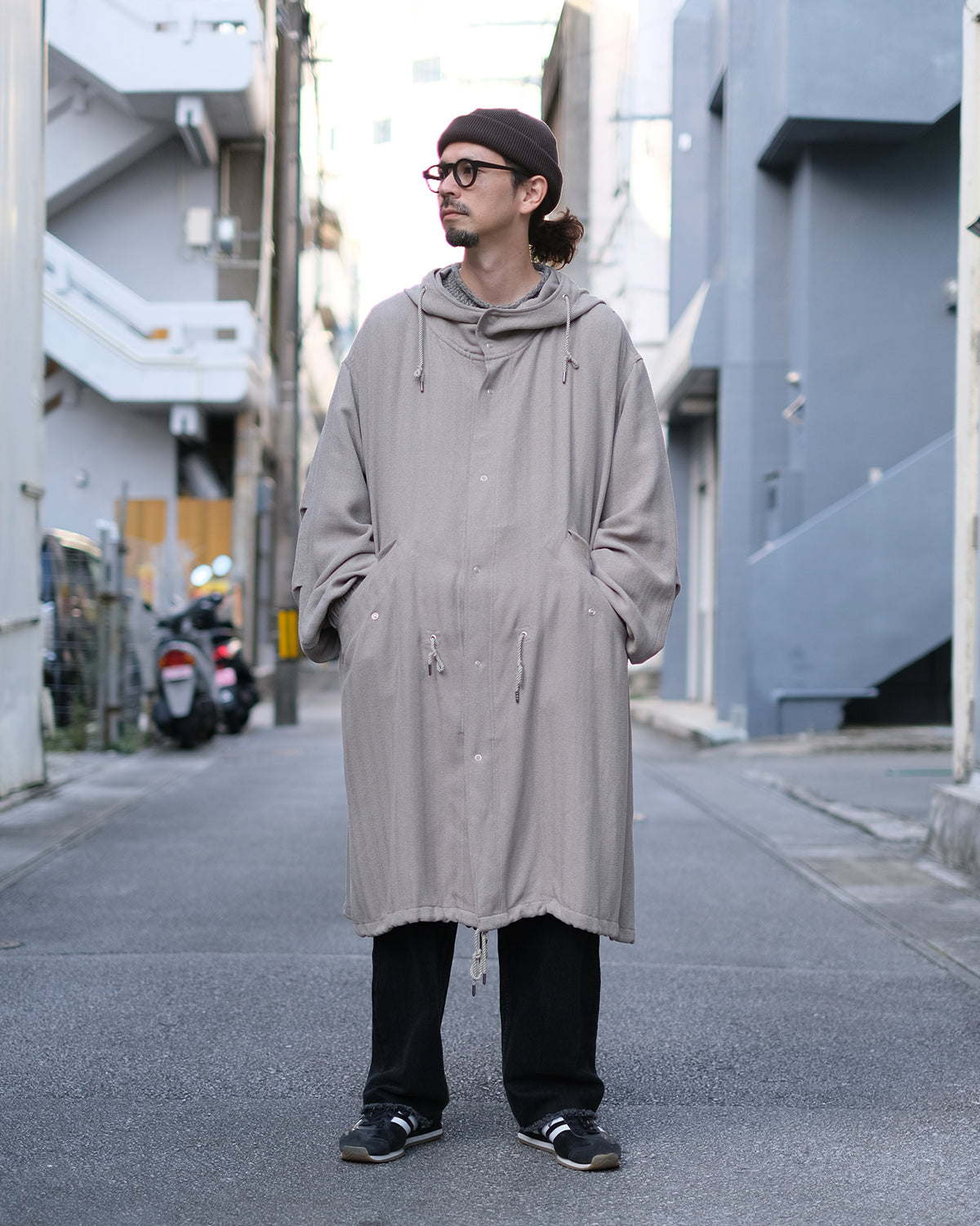 HEALTH "Over Parka #1" / ヘルス "オーバーパーカー#1" 灰汁