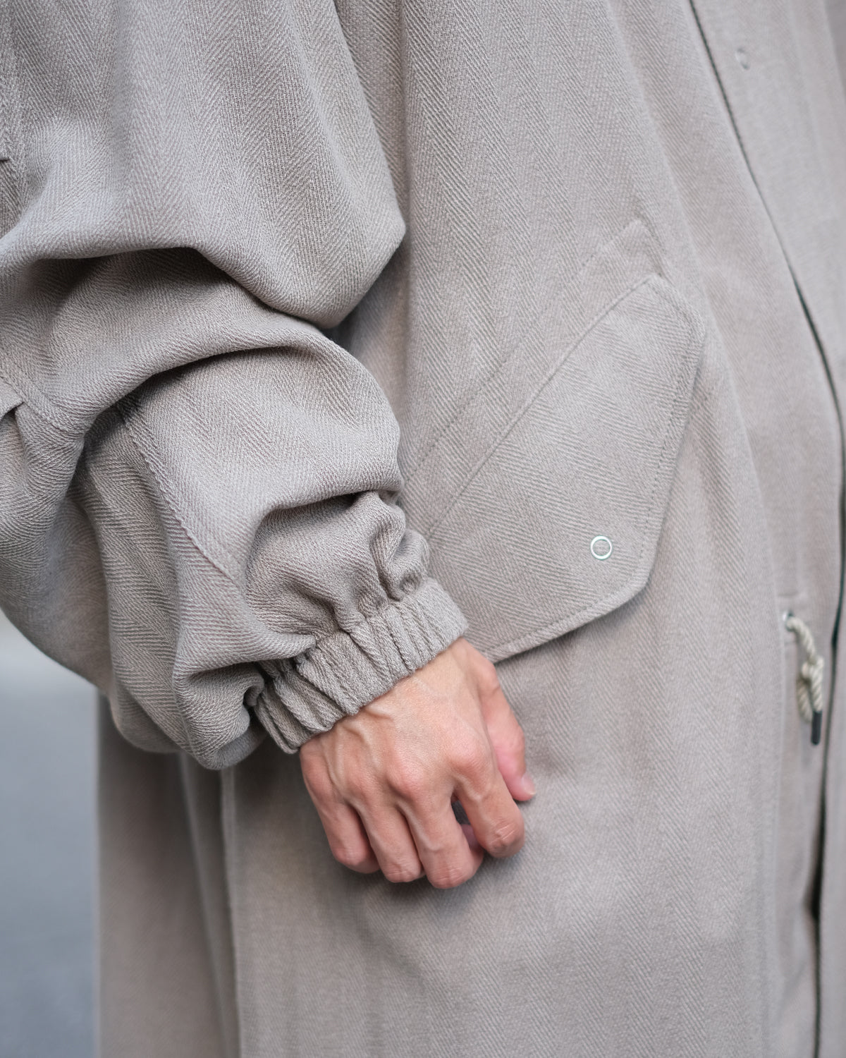 HEALTH "Over Parka #1" / ヘルス "オーバーパーカー#1" 灰汁