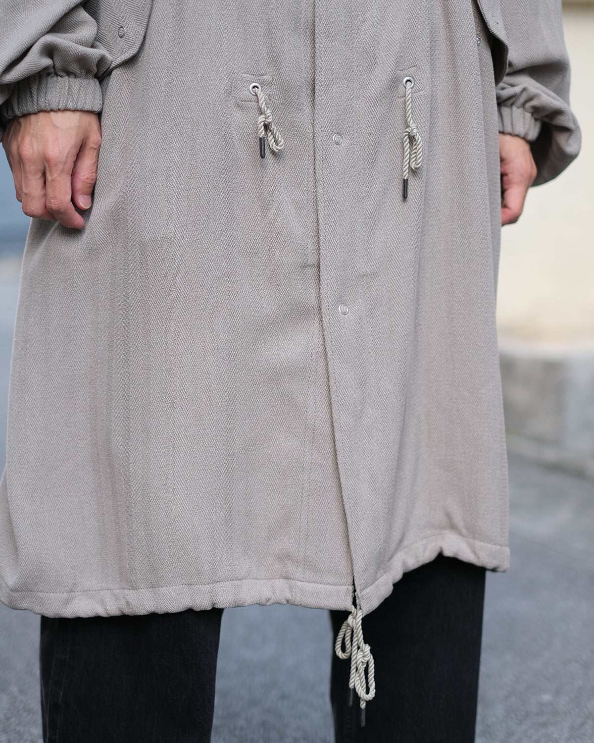 HEALTH "Over Parka #1" / ヘルス "オーバーパーカー#1" 灰汁