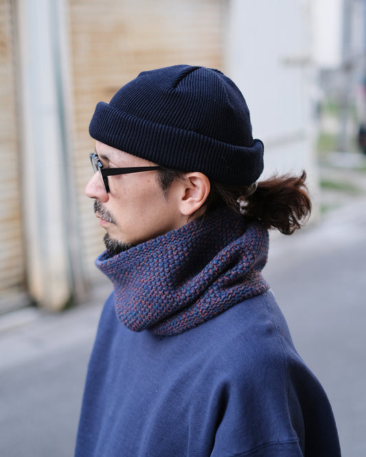 crepuscule "Wool Kanoko Neck Warmer" / クレプスキュール "ウール鹿の子ネックウォーマー"