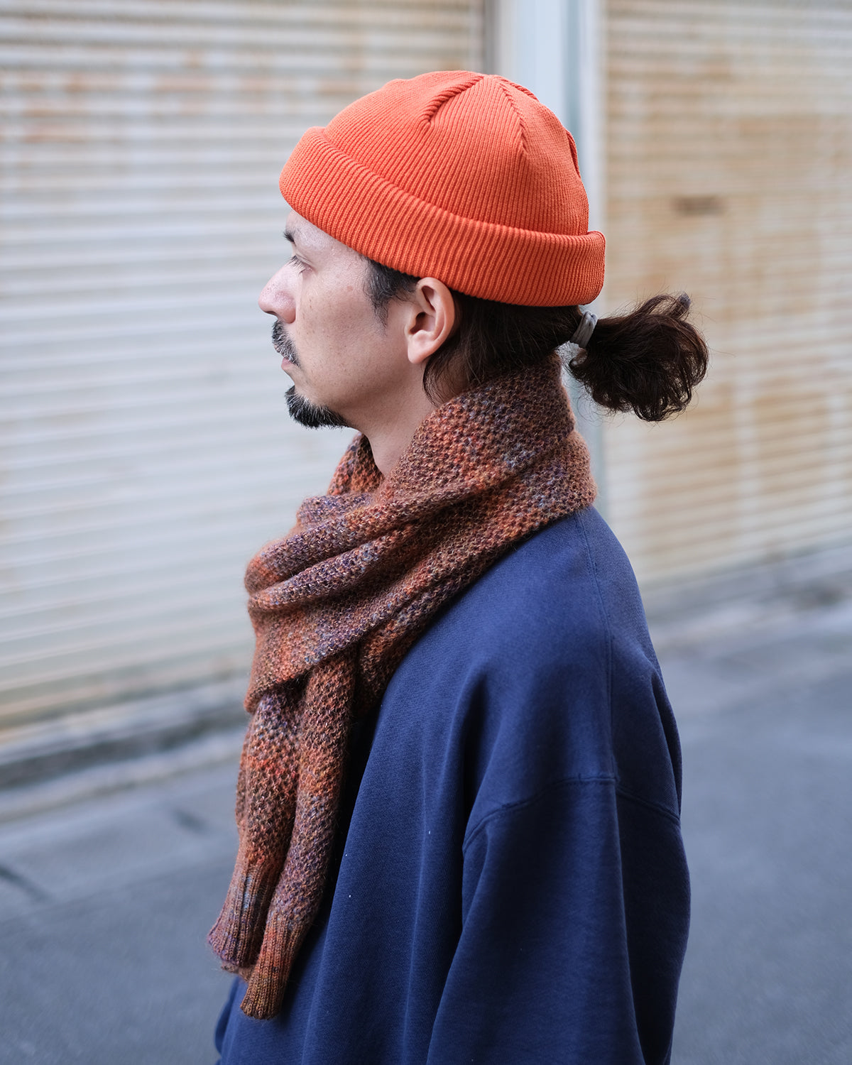 crepuscule "Mohair Mesh Muffler" / クレプスキュール "モヘアメッシュマフラー"
