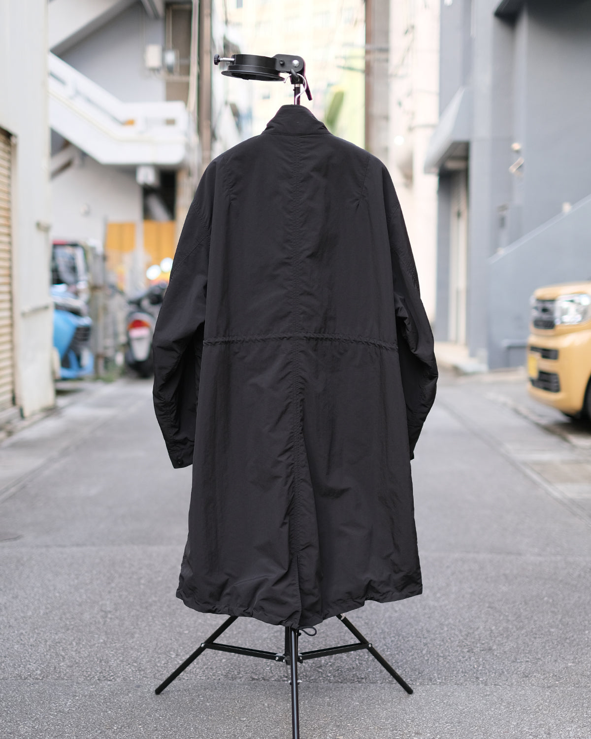 SANDINISTA "Supplex Nylon Mods Coat POLARTEC ALPHA" / サンディニスタ "中綿入りモッズコート"