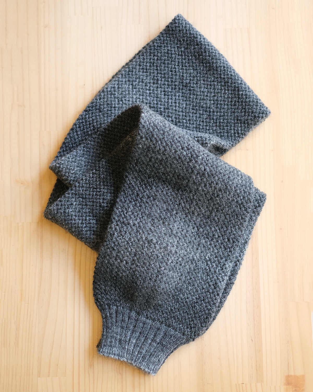 crepuscule "Mohair Mesh Muffler" / クレプスキュール "モヘアメッシュマフラー"