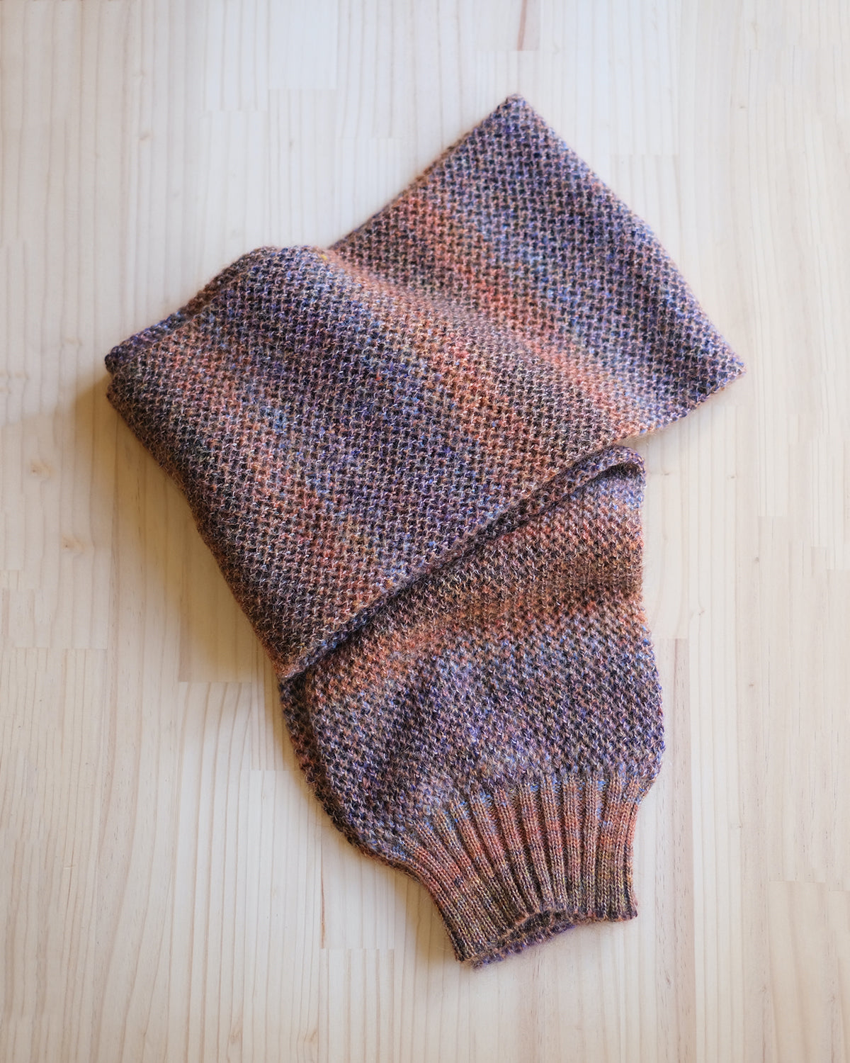 crepuscule "Mohair Mesh Muffler" / クレプスキュール "モヘアメッシュマフラー"