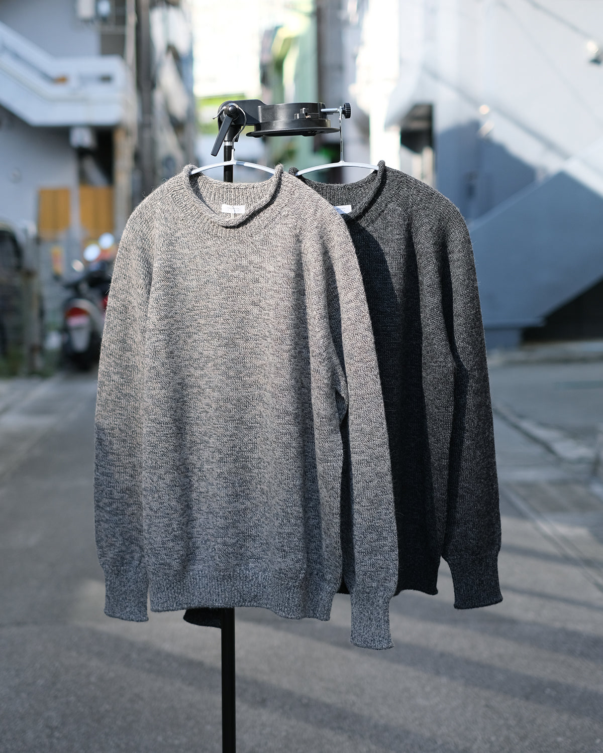 crepuscule "W/G Alpaca Pullover" / クレプスキュール "アルパカプルオーバー"