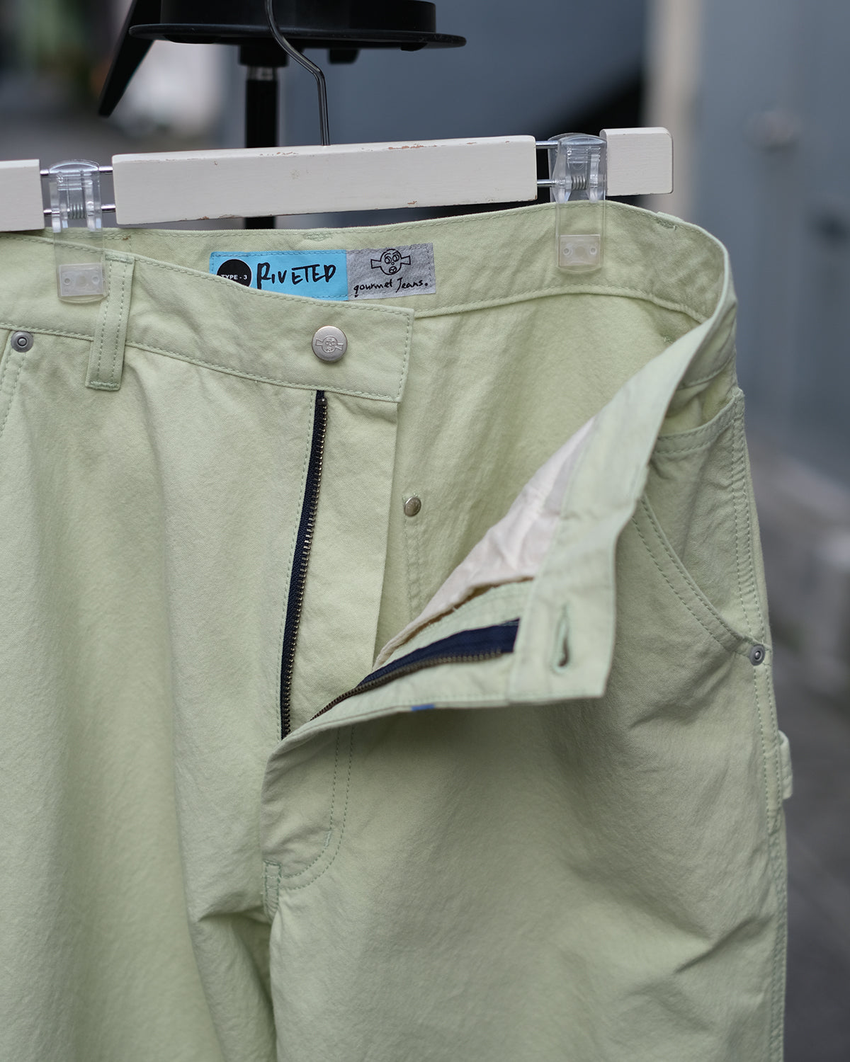 gourmet jeans "RIVETED WORK JEANS" / グルメジーンズ "リベテッドワークジーンズ"