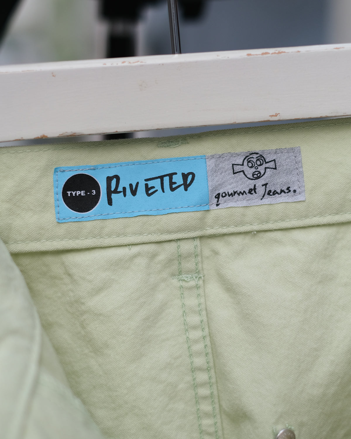 gourmet jeans "RIVETED WORK JEANS" / グルメジーンズ "リベテッドワークジーンズ"