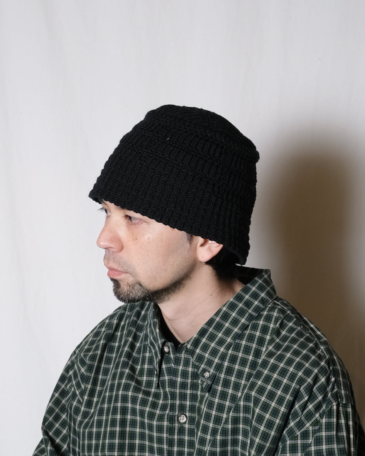 RACAL "Mesh Line Knit Bucket Hat" / ラカル"メッシュラインニットバケットハット"