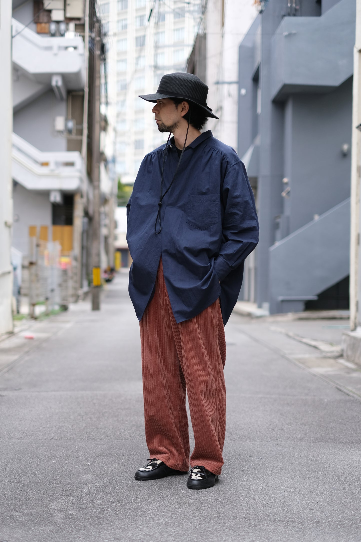 HOMELESS TAILOR "SKIPPER SH" / ホームレステイラー "スキッパーシャツ"