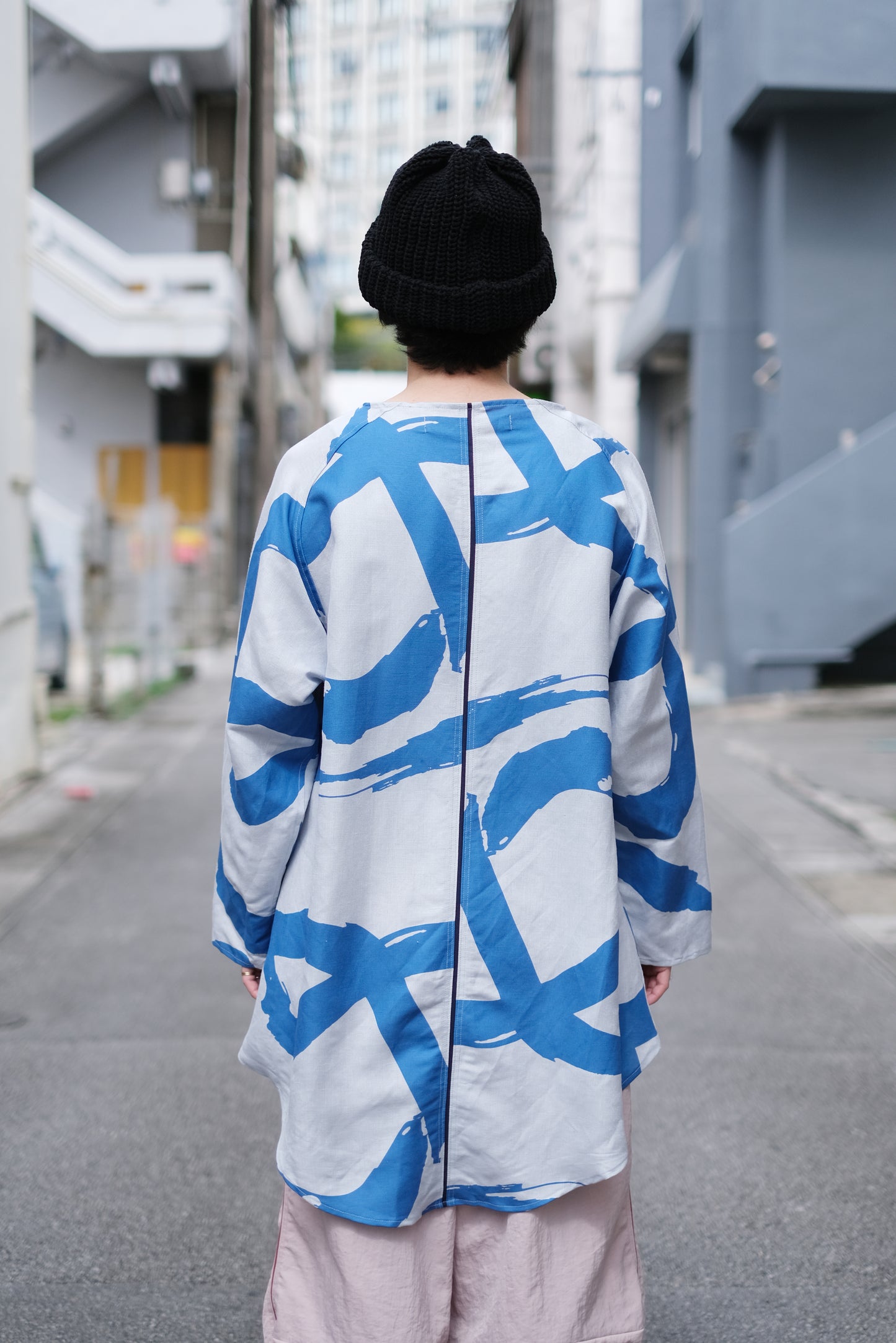 HOMELESS TAILOR "WAVE L/S SH" / ホームレステイラー "ウェーブシャツ"