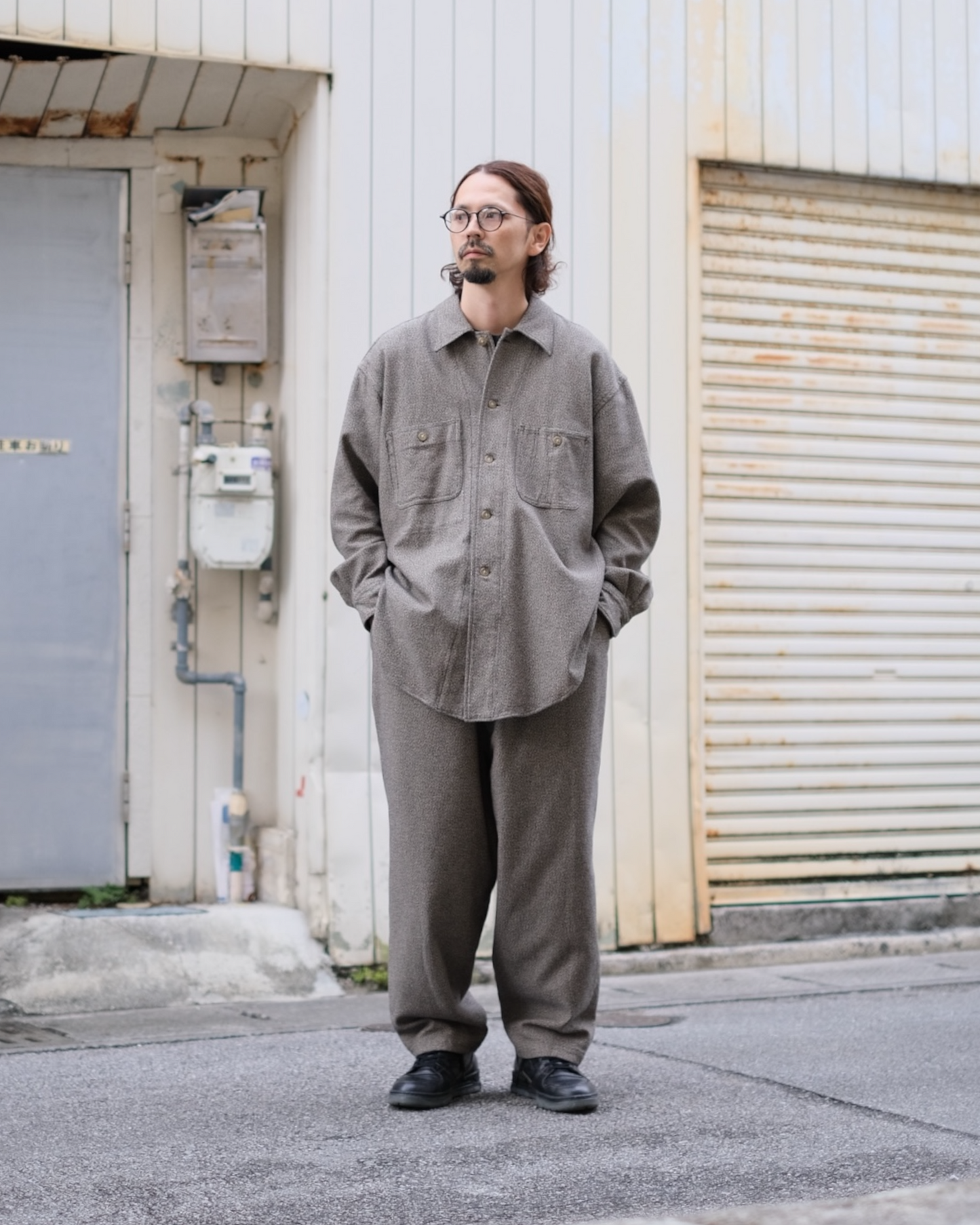 Marvine Pontiak Shirt Makers "Cover All SH"/ マービンポンティアックシャツメーカーズ "カバーオールシャツ"